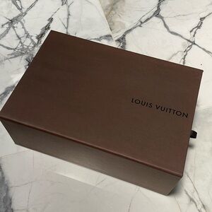 Louis Vuitton Brown Pull in/out Shoe Box